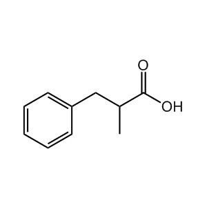 2-Benzylpropionic acid, alpha-Methylhydrocinnamic acid